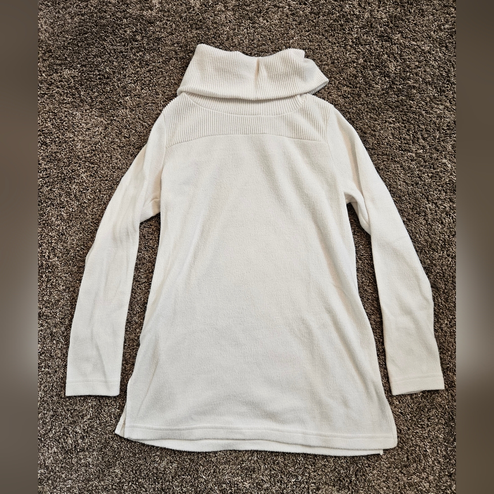 George Women's Off-White Turtleneck Sweater